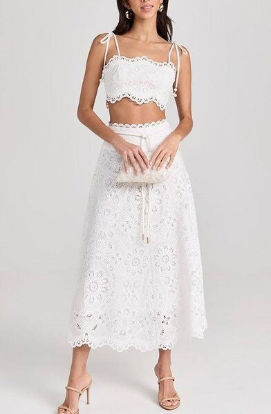 Костюм Zimmermann женский белый 154355