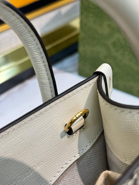 Сумка Gucci Jumbo Gg Mini женский канва monogram молочный 137913-8