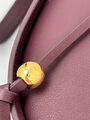Сумка Loewe женский кожа бордовый 174282-5