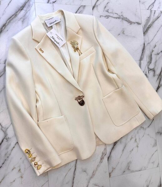 Пиджак Schiaparelli женский белый 197959