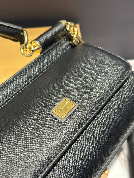 Сумка Dolce & Gabbana женский кожа черный 174227-5