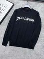 Мужской свитер Dolce&Gabbana мужской вязаная ткань черный 126780-8