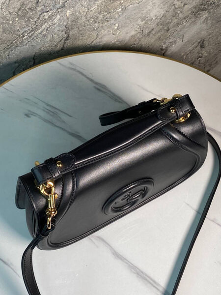 Сумка Gucci женский кожа черный 170051-2