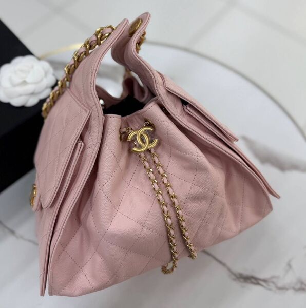 Сумка Chanel Premium женский кожа розовый 188227