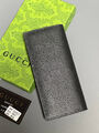 Мужской портмоне Gucci мужской кожа черный 154023-2