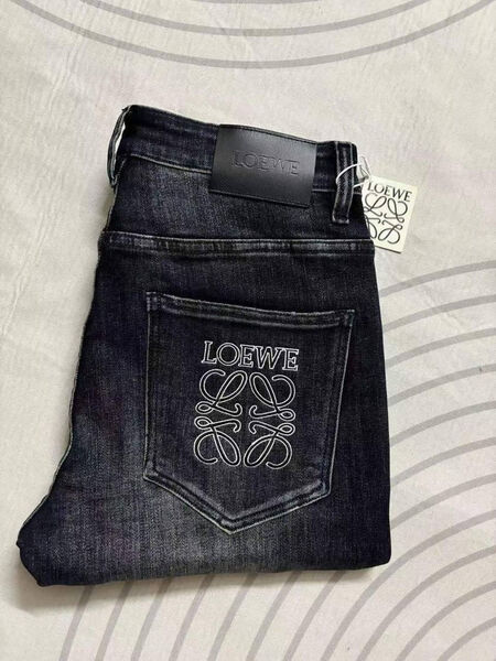 Мужские джинсы Loewe мужской джинса синий 158466-7