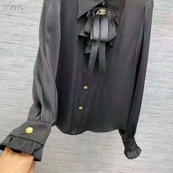 Блузка Chanel женский черный 137869-4