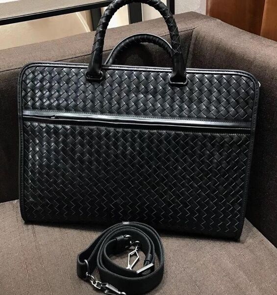 Портфель Bottega Veneta мужской черный 61970