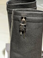 Сапоги Givenchy женский кожа черный 134297-6