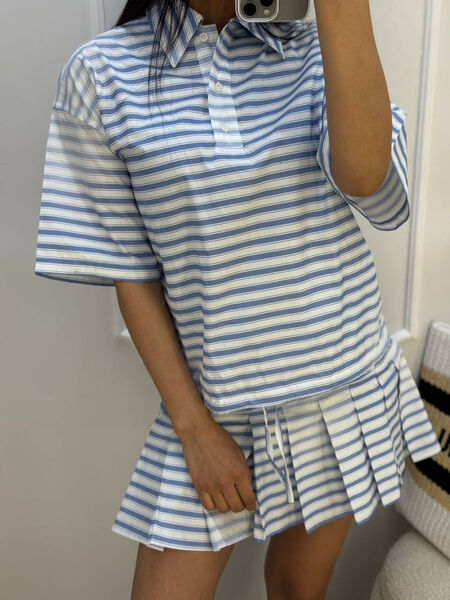 Костюм Prada женский бирюзовый 189641