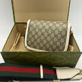 Сумка Gucci женский канва бежевый 125985-3