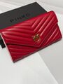 Кошелек Pinko женский кожа chèvre красный s0765645-1