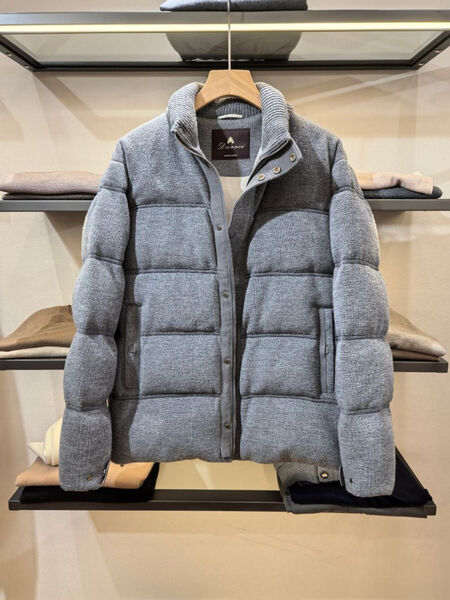 Пуховик Zegna мужской графитовый 172025-4
