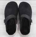 Сабо Ugg Goldenstar Clog женский замша черный 158961-1