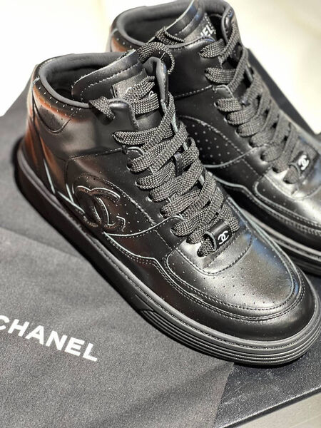 Кеды Chanel женский черный 130308-4