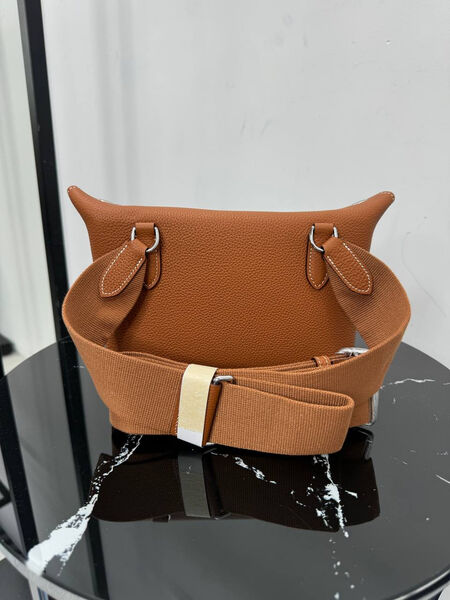 Мужская сумка мессенджер Hermès мужской кожа бежевый 195553-3