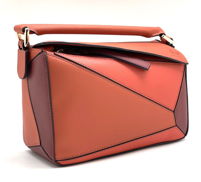Сумка Loewe женский кожа оранжевый 102776-2