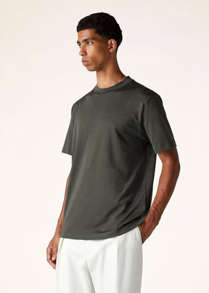 Мужская футболка Loro Piana мужской болотный 182596-2