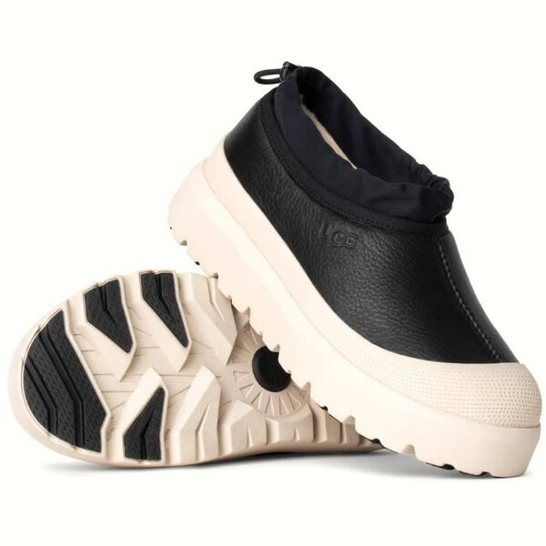Мужские угги Ugg Mems Tasman Hybrid Leather Black мужской кожа черный 169726-2