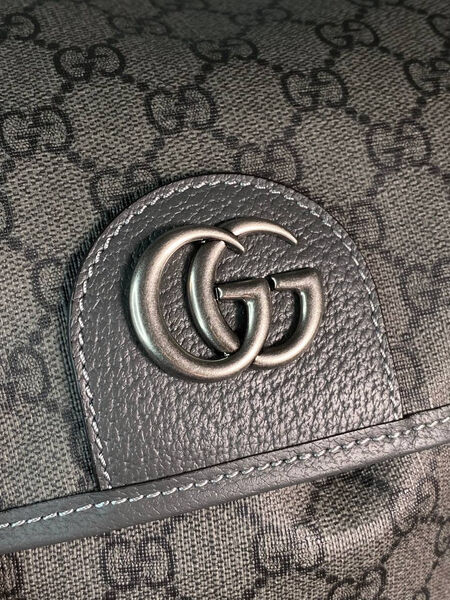 Мужской рюкзак Gucci мужской кожа черный 108554-8