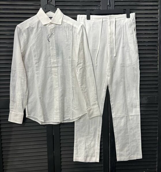 Мужской костюм Zegna мужской белый 185314