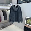 Худи Balenciaga мужской серый k0300085-1-7