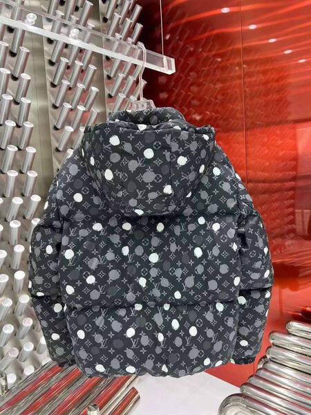 Мужской пуховик Louis Vuitton мужской черный 167533-2