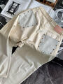 Джинсы Acne Studios женский бежевый 195109-5