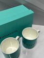 Набор кружек Tiffany& Co. фарфор бирюзовый v5948927-1-3