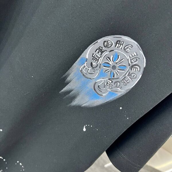 Футболка Chrome Hearts мужской черный o0175479-1-5