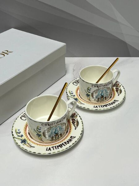 Чайный (кофейный) сервиз Dior фарфор T751645-1-3