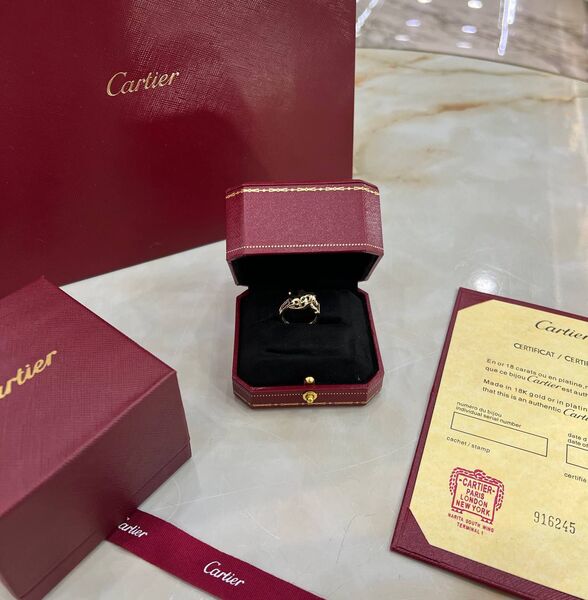 Кольцо Cartier бронзовый 175510