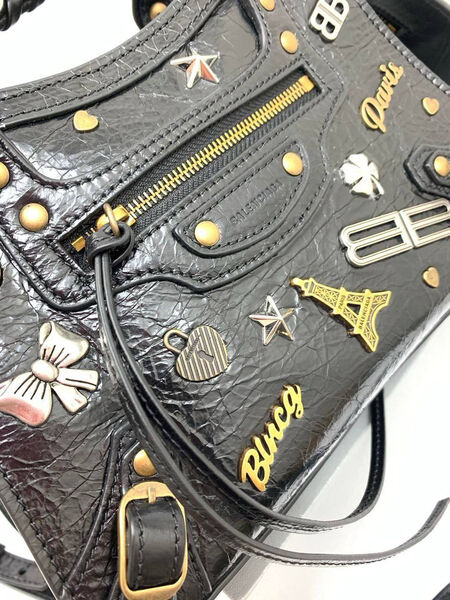 Сумка Balenciaga женский кожа черный 141483-7