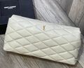 Клатч Saint Laurent женский кожа белый 26192-1