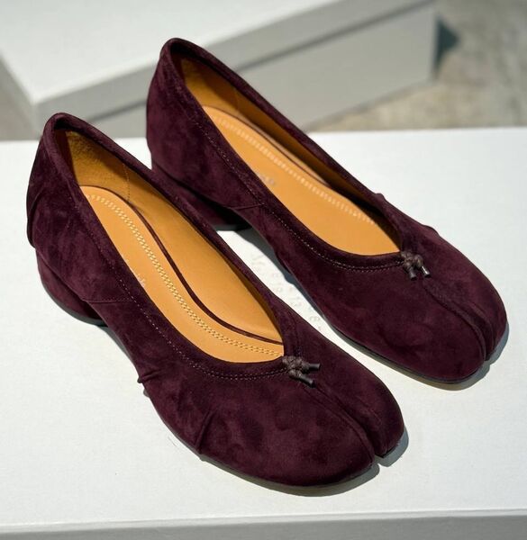 Туфли Maison Margiela женский замша фиолетовый 198839