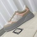 Женские кроссовки Gucci женский кожа графитовый n3019070-1-1