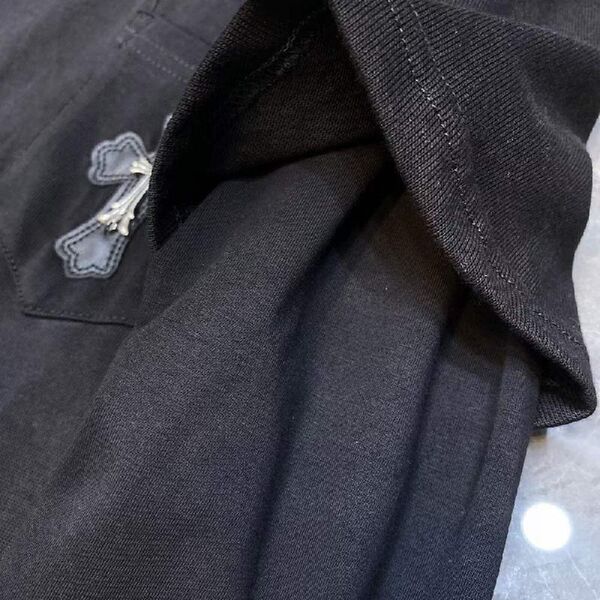 Лонгслив Chrome Hearts мужской черный e8039713-1-7