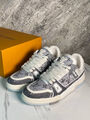 Мужские кроссовки Louis Vuitton мужской текстиль графитовый 173380-9