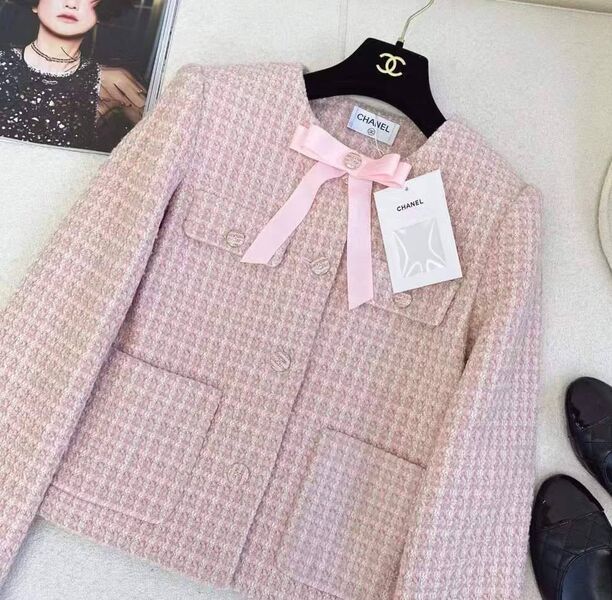 Пиджак Chanel женский розовый 141891