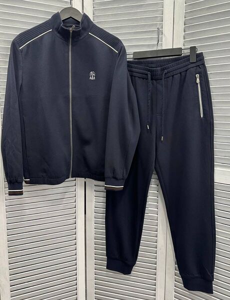 Мужской костюм Brunello Cucinelli мужской черный 131334