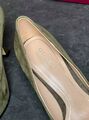 Женские туфли Gucci женский замша хаки u0695506-1-5