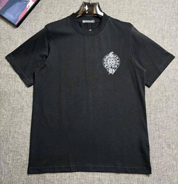 Мужская футболка Chrome Hearts мужской черный 155551