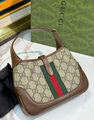 Сумка Gucci Jackie Small женский кожа графитовый 137910-3