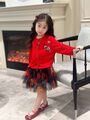 Детский кардиган Dolce & Gabbana бордовый 177473-3