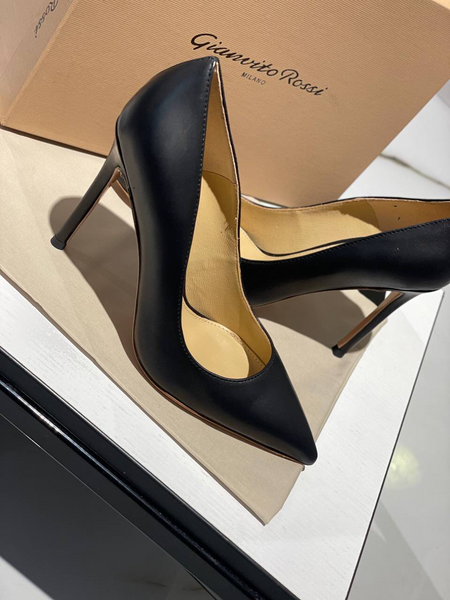 Туфли Gianvito Rossi женский кожа черный 80064-4