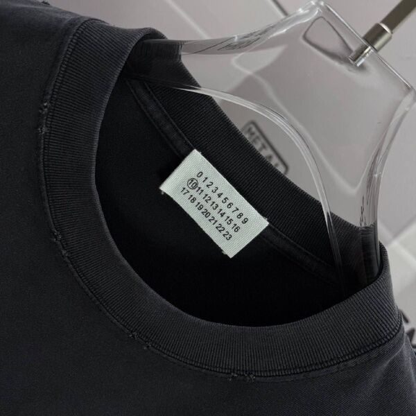 Мужская футболка Supreme x Maison Margiela женский хлопок черный s6712665-1-5
