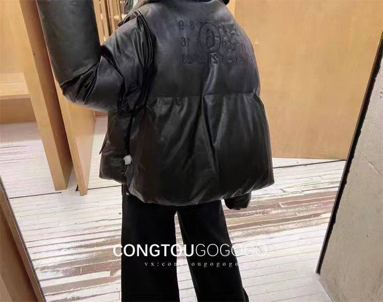 Пуховик Maison Margiela женский черный 127390-2