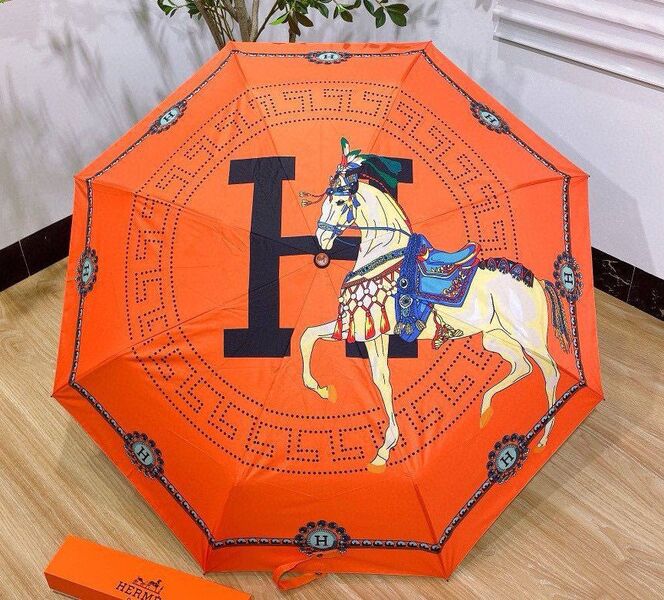 Зонт Hermès женский оранжевый 153759