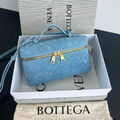 Сумка Bottega Veneta женский замша бирюзовый 194262-4