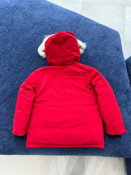 Детский пуховик Canada Goose Expedition Kids Parka бордовый c8278815-1-2